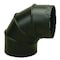Imperial Mfg Imperial 3 in. D X 3 in. D Adjustable 90 deg Galvanized Steel Stove Pipe Elbow BM0345 - alternate 1